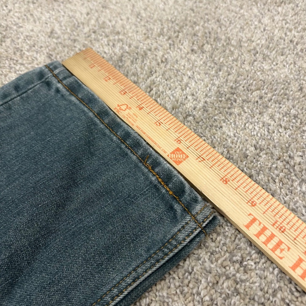 Levi's 559 Relaxed Straight Jeans 34x32 (Fits 34X31) Blue Medium Wash Denim - Picture 5 of 9